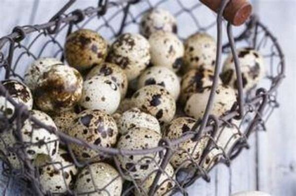 Quail eggs