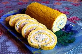 Scrambled eggs with turkey to increase vitality