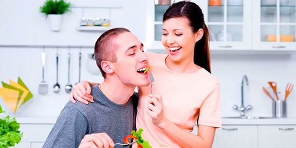Women feed men the product to increase potency